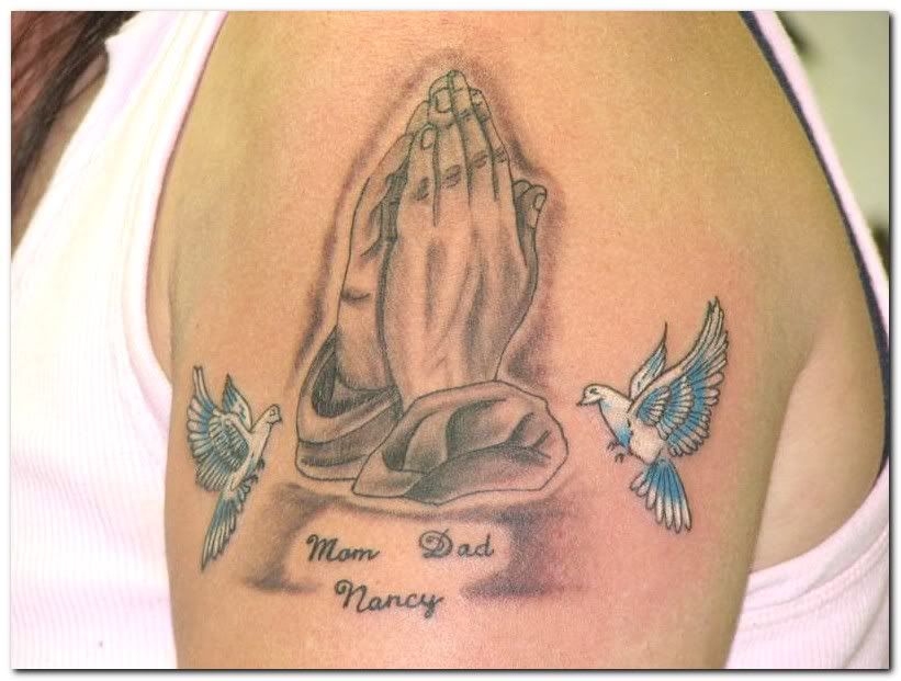 praying hands tattoos lower back tattoo designs. Idea of what i want Image