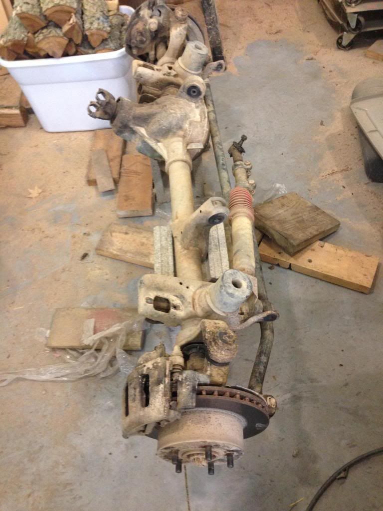 Dana 30 front axle 410 with locker. Jeep TJ Pirate 4x4