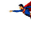 Funny Superman for Blackberry Avatar