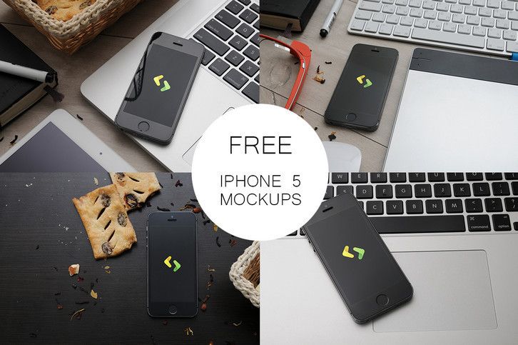 Free iPhone 5 Mockups