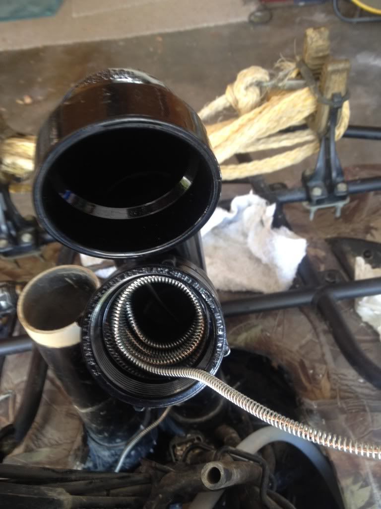 How to Brute 750 Install Temp Gauge (mechanical type) Page 6 Mud