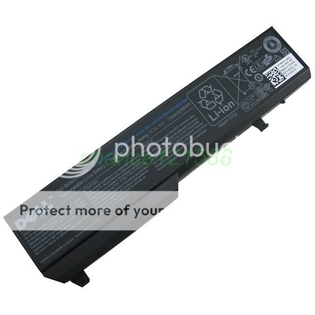   Battery For DELL Vostro 1510 1520 2510 K738H N950C N956C N958C  